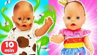👗 Эмили нашла САМОЕ КРАСИВОЕ платье! Новые платья и  весёлые покупки с пупсом!