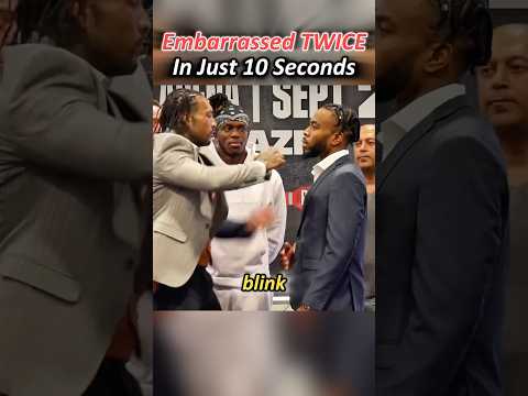 This is the most embarrassed fighter have ever seen ..#boxing