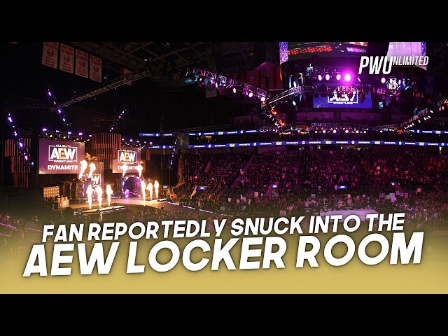 AEW Fan Reportedly Snuck Into The Locker Room At Last Week's Dynamite