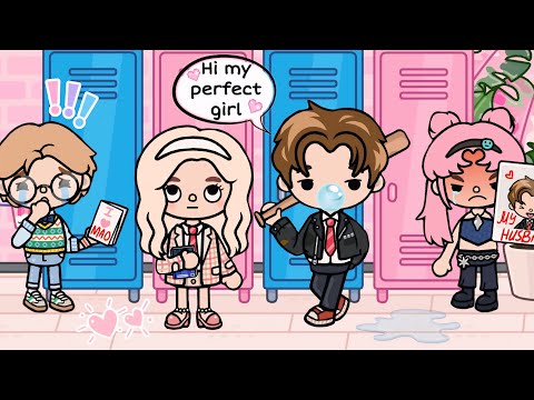 I Crashed On The Most Annoying & Bad Boy In School💘😬💥 Toca story | Toca Boca | #tocastory