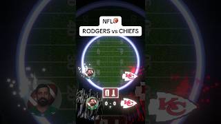 Aaron Rodgers vs Kansas City Chiefs 🏈 Who wins? | NFL #shorts