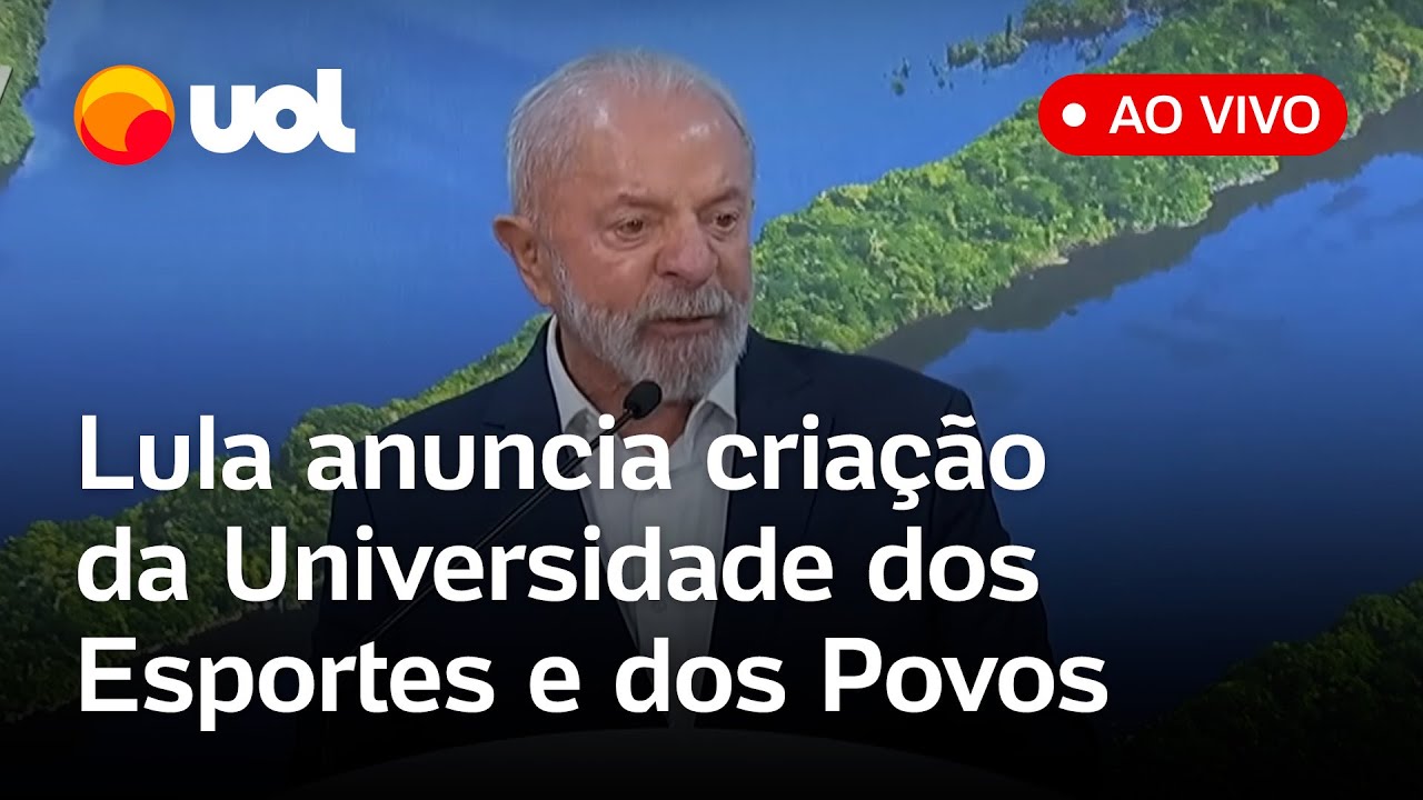 Lula envia ao Congresso PL de criação das universidades federais Indígena e do Esporte; ao vivo