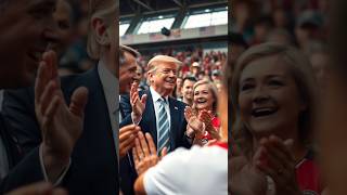 Donald Trump Attends Ronaldo’s Match and Crowd Reacts in Shock!