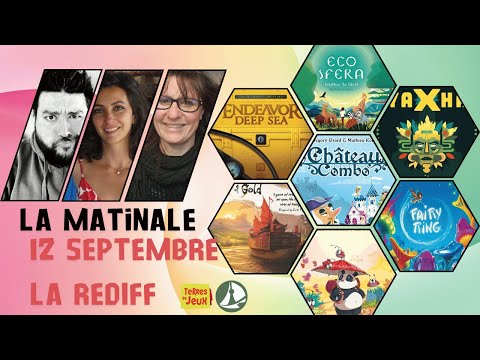 La Matinale du 12 Septembre ! Sorties de la semaine & Attentes de Vichy !
