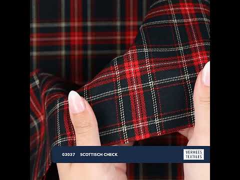 SCOTTISH CHECK RED (youtube video preview)
