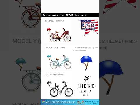 Creativity - Design - Unique - Colors … our customers come up with the most amazing e-Bikes