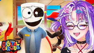 Michi Reacts To THE AMAZING DIGITAL CIRCUS - Ep 4: Fast Food Masquerad