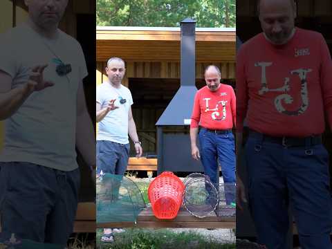Первый наш опыт ловли раков на живописном озере #puhkaeestis #crayfish #crayfishing #ловляраков