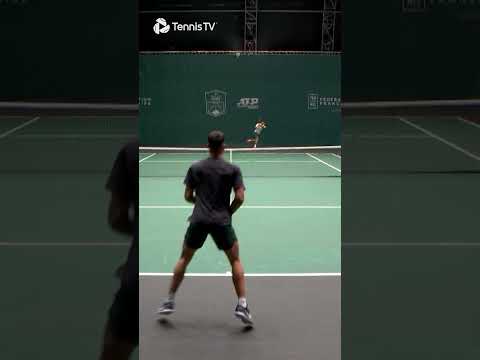 Djokovic vs Alcaraz In Practice!