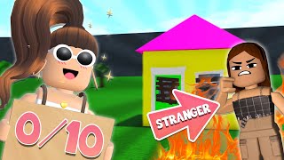 I rated STRANGERS bloxburg houses...