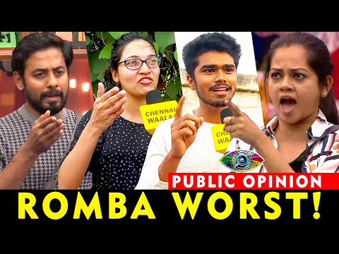 மக்கள் யார் பக்கம்?!? | Anitha Vs Aari Fight | Public Opinion | BB4 House Tamil | Chennai Waalaa!