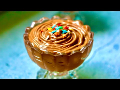 Quick And Easy 2-ingredient Chocolate Mousse Recipe | Homemade Dessert