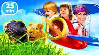 Bianca cuida de conejos de indias y focas en el parque de atracciones