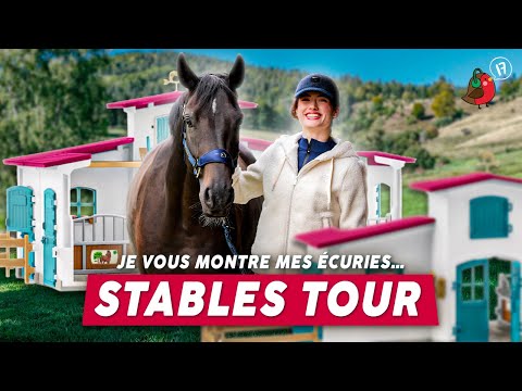 JE VOUS MONTRE MES ÉCURIES... stables tour ! 😍 #cheval #equitation