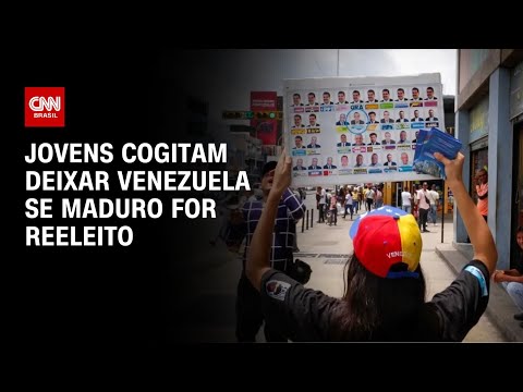 ​Jovens cogitam deixar Venezuela se Maduro for reeleito | CNN PRIME TIME