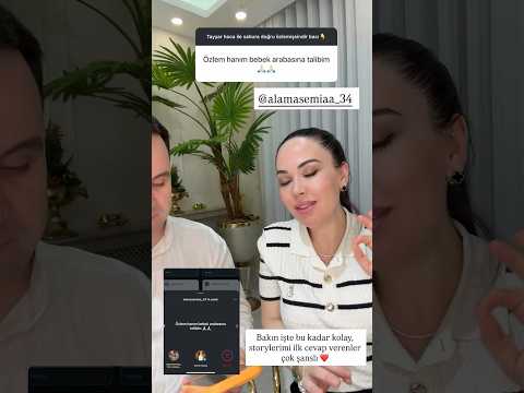 Bakın işte bu kadar kolay, storylerime ilk cevap verenler çok şanslı❤️ #keşfet #özlemlinaöz