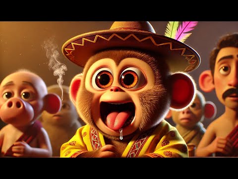 Bandar Mama | बन्दर मामा | Ek Mota Hathi | Hindi Poem & Nursery Rhymes | Kids Balgeet Song