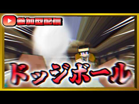 【マイクラ】相手に当てろ！マイクラドッジボール！！【参加型/配布マップ/Switch】