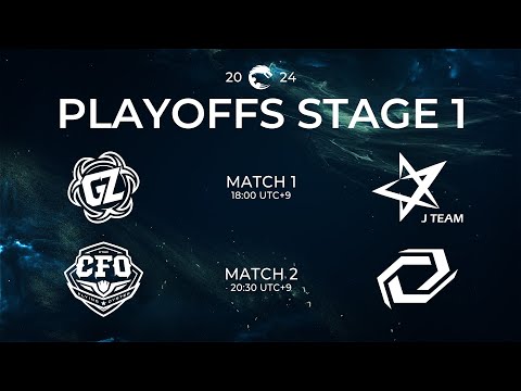 GZ vs JT / CFO vs SG | Playoffs Stage 1 Day 2 | PCS Summer Split (2024)