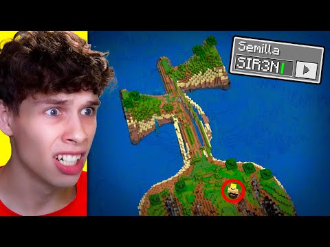 Encontré la Isla Perdida de SirenHead en Minecraft