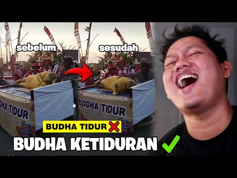 budha ketiduran awokwowok 😂 - REACT MEME NGAKAK