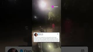 LAMENTÁVEL! DANILO DENUNCIOU RACISMO ANTES DO JOGO ENTRE ESTUDIANTES E FLAMENGO! #shorts