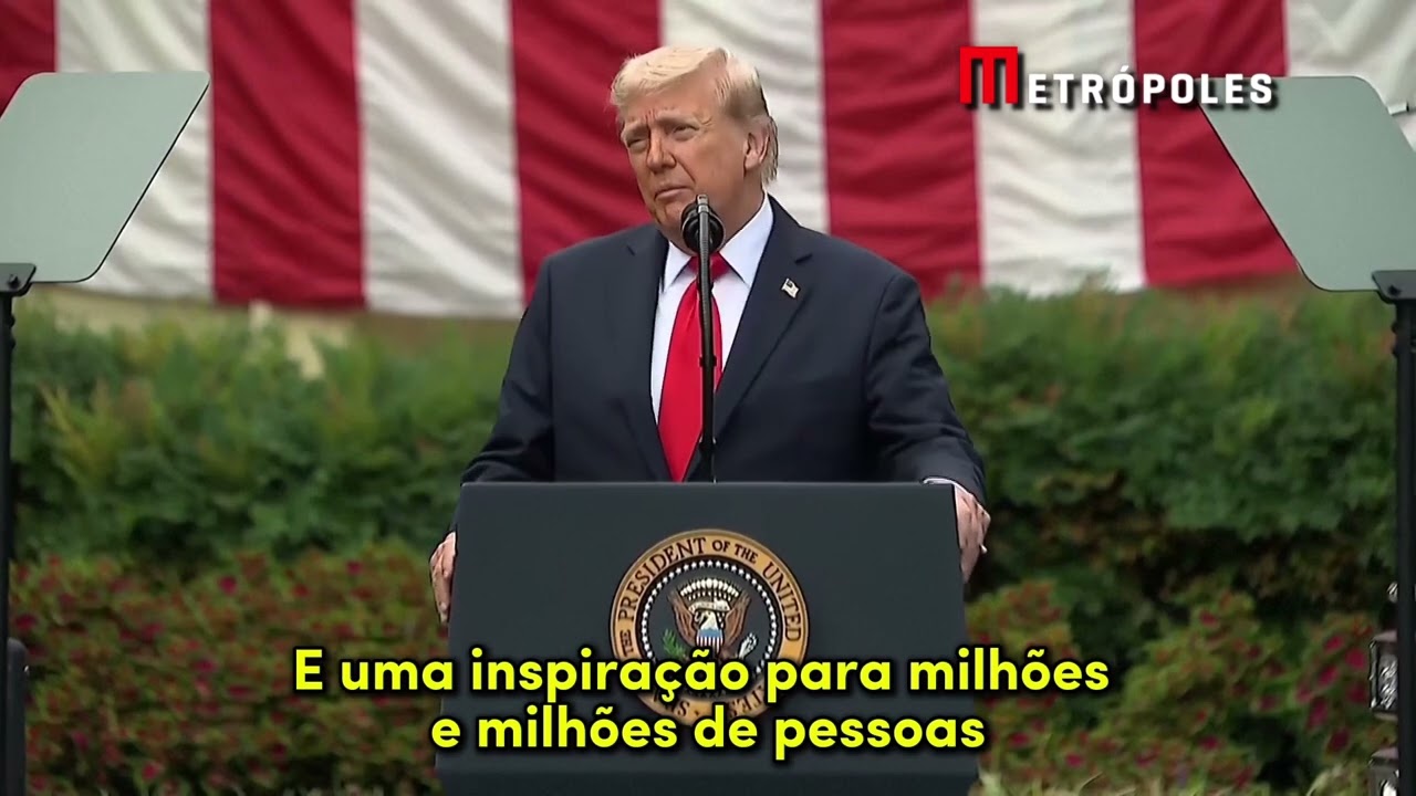 Trump diz que concederá a Medalha da Liberdade a Charlie Kirk
