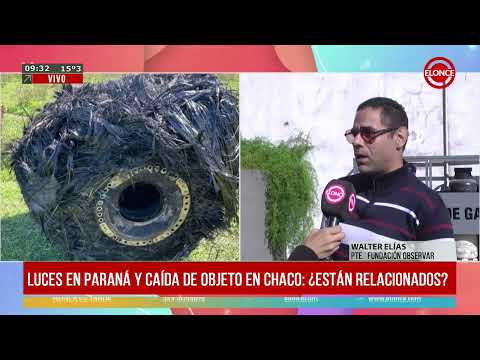 Un objeto cayó del cielo en Chaco: ¿Tiene relación con el fenómeno en Paraná? - 26/09/25