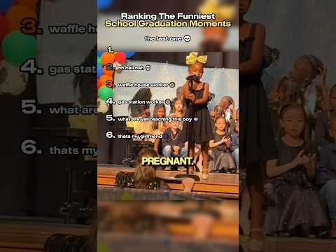 Ranking Funniest School Graduation Moments ๐ #ranking #tiktok #funny #school