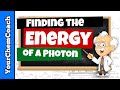 Planck's Constant and Photon Energy