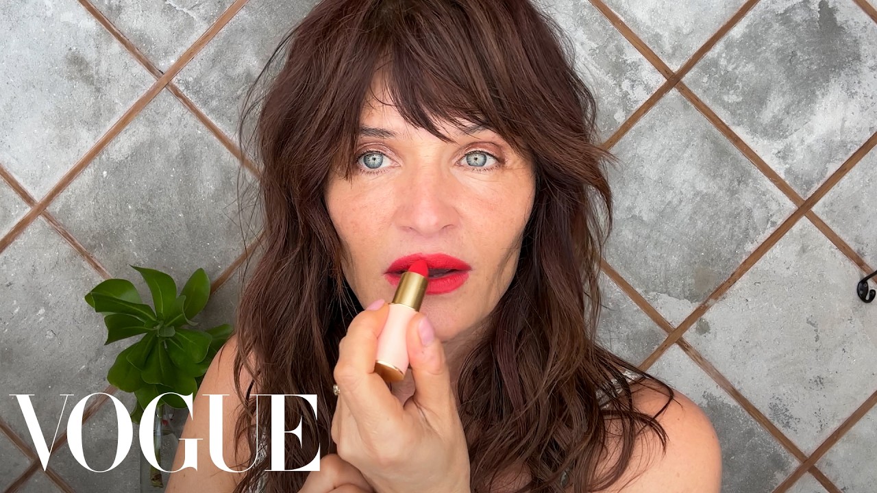 Supermodel Helena Christensen’s Beach Night Beauty Routine | Beauty Secrets | Vogue