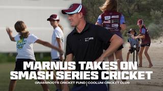 Marnus Labuschagne takes on Smash Series Cricket | Grassroots Cricket Fund