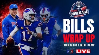 Bills Wrap Up Mandatory Minicamp | Triple Coverage Podcast | Built In Buffalo