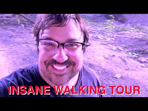 INSANE WALKING TOUR #1 : Thick Jungle Hidden Underneath Baltimore Streets + Giant Abandoned Church
