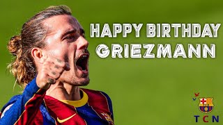 Griezmann Birthday Video | FC Barcelona | Team Camp Nou | Special Video