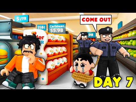 I COMPLETED Survive 7 Days In A SHOPPING MALL CHallenge