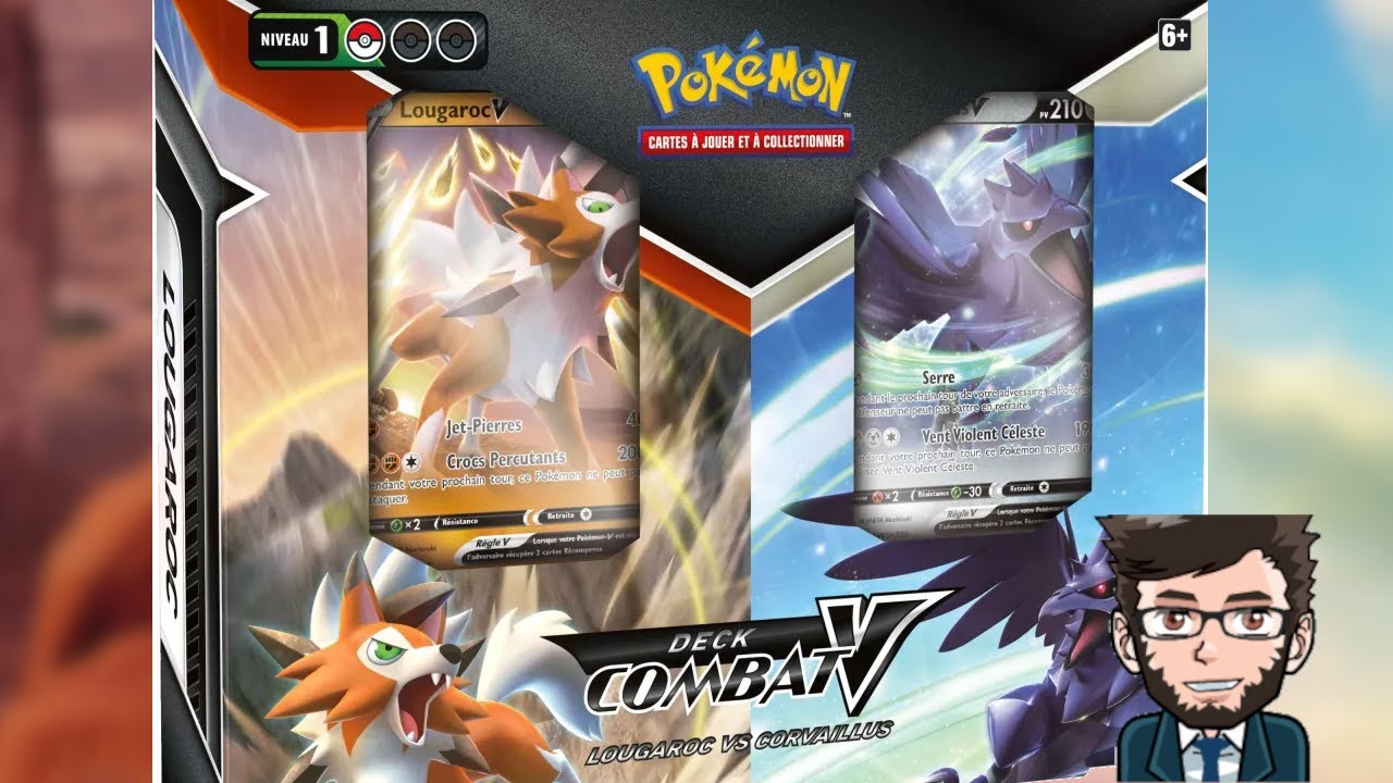 Ouverture et découverte du Deck Combat‑V avec Lougaroc VS Corvaillus (parfait pour l'initiation)