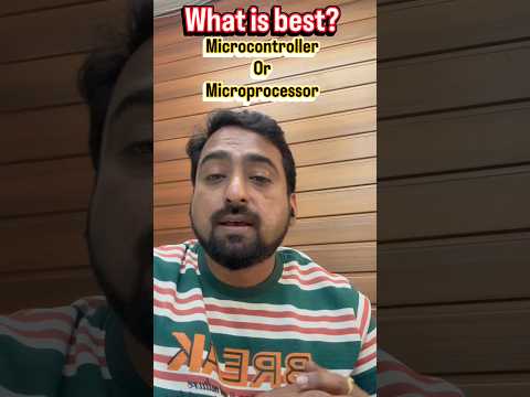 Which is best for you Microcontroller or Microprocessor? #microcontrollerprogramming #automation