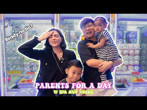 PARENTS FOR A DAY WITH BIA AND LUCAS | Mika Salamanca