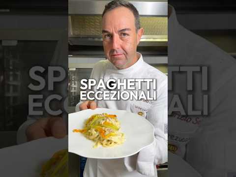 SPAGHETTI FIORI, ALICI E RICOTTA 🤤 #cheffabriziosepe #fioridizucca #fioriealici