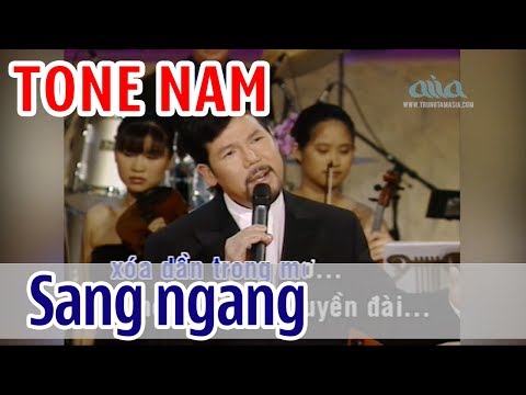 Sang Ngang KARAOKE – Vũ Khanh | Tone Nam | Asia Karaoke Beat Chuẩn