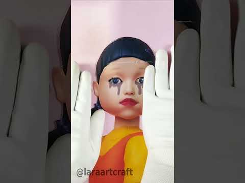 Young-Hee Doll, refresh your mind!!! #squidgame #artandcraft