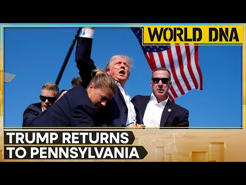 US Election 2024: Donald Trump Returns to Site of Pennsylvania Assassination Attempt| WION World DNA