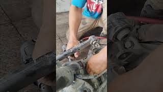 Breakage of underlay equipment due to accident