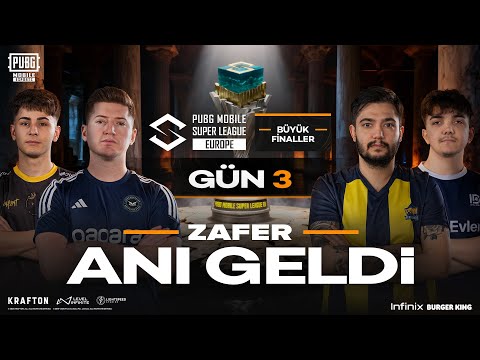 ZAFER ANI GELDİ! ŞAMPİYON YÜKSELİYOR! 👑 | PMSL EU FALL BÜYÜK FİNAL 3. GÜN | #PMSL