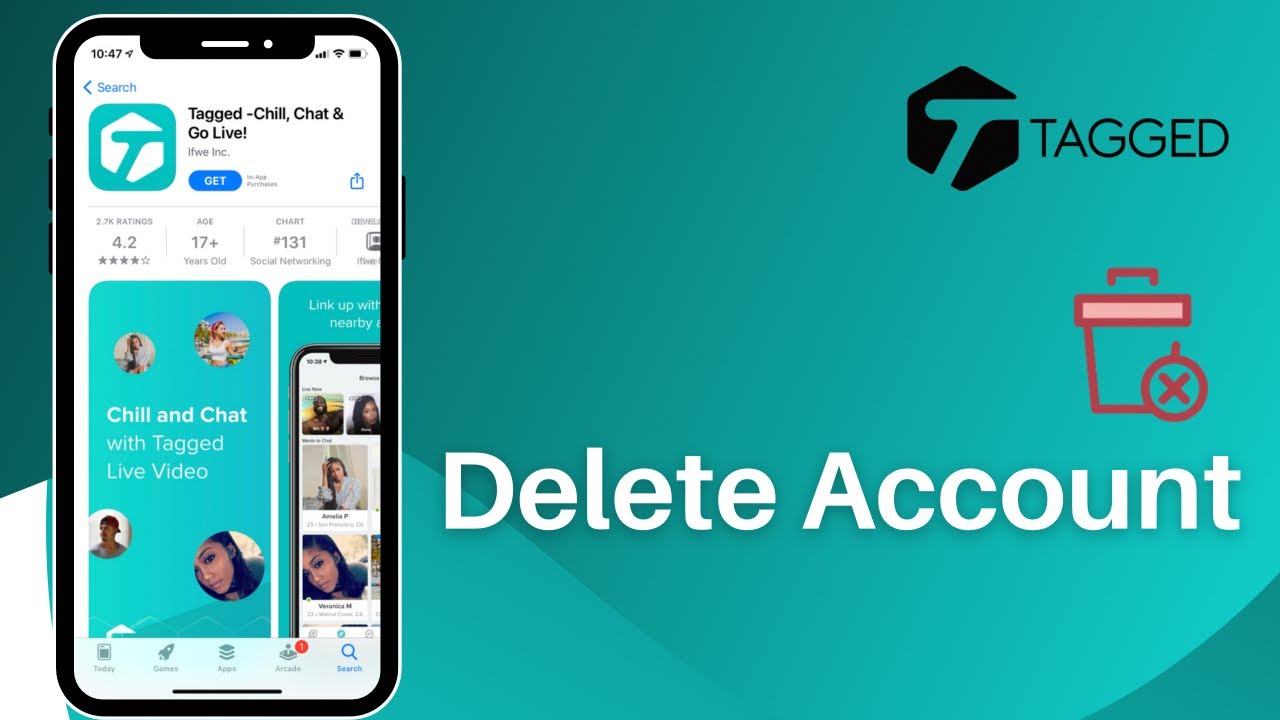 How To Delete Tagged Account