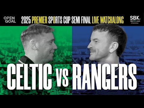 CELTIC vs RANGERS LIVE WATCHALONG | Slaney & Andy Halliday Watch Premier Sports Semi-Final