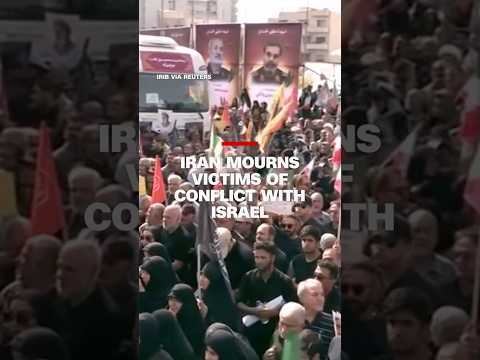Iran mourns victims of conflict with Israel
