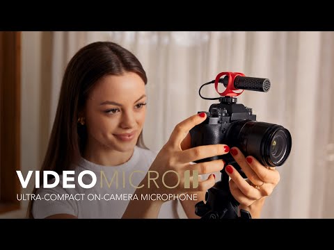 Introducing the VideoMicro II: Small Size. Stunning Sound