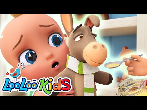 My Donkey Has a Headache + Number Song - Kids Songs and Nursery Rhymes - LooLoo Kids